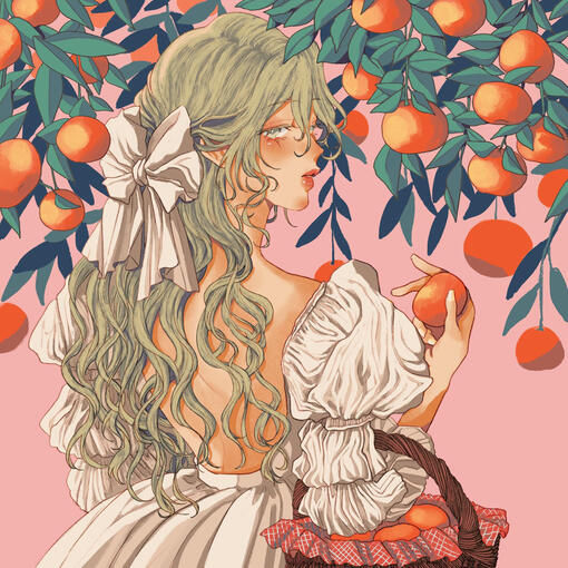 waist up + painted prop + extra detailed